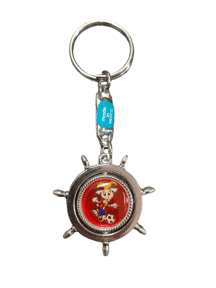 Mexico Soccer Teams Ship Steering Wheel Keychain