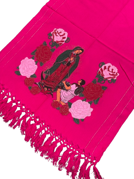 Rebozo de Virgen de Guadalupe / Virgin Mary Shawl