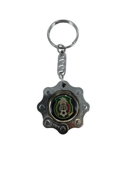 Mexico Soccer Teams Chain Design Keychain