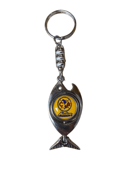 Mexico Soccer Teams Big Fish Keychain