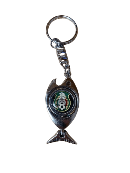 Mexico Soccer Teams Big Fish Keychain