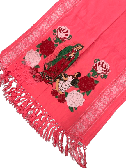 Rebozo de Virgen de Guadalupe / Virgin Mary Shawl