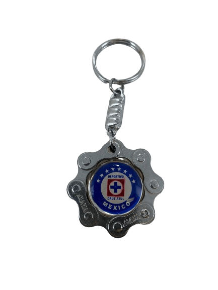 Mexico Soccer Teams Chain Design Keychain