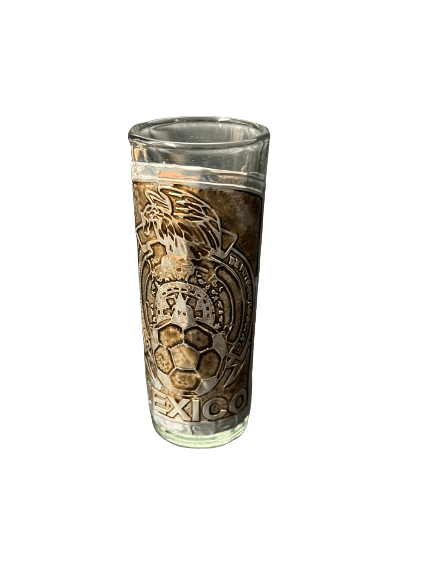 Vaso de chupito alto del equipo de México V2