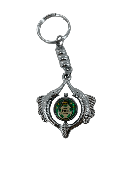 Mexico Soccer Teams Double Fish Keychain