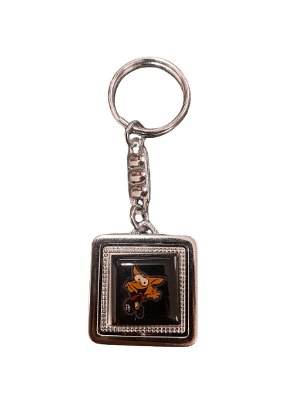 Mexico Soccer Teams Spinning Square Keychain