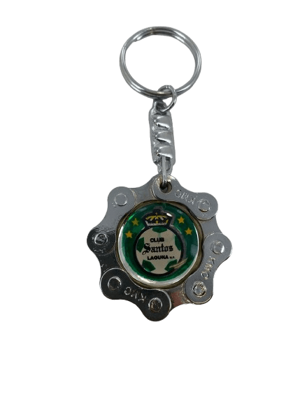 Mexico Soccer Teams Chain Design Keychain