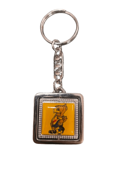 Mexico Soccer Teams Spinning Square Keychain