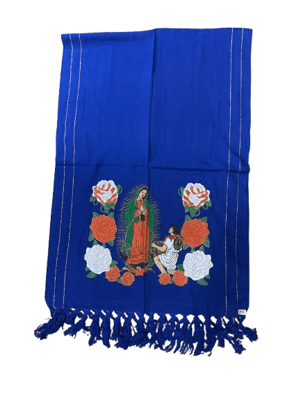 Rebozo Natural de Virgen de Guadalupe