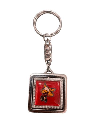 Mexico Soccer Teams Spinning Square Keychain