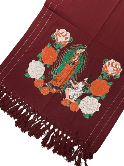 Rebozo de Virgen de Guadalupe / Virgin Mary Shawl