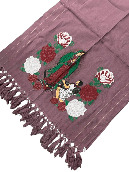 Rebozo de Virgen de Guadalupe / Virgin Mary Shawl