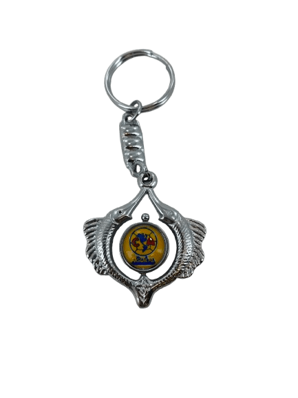 Mexico Soccer Teams Double Fish Keychain