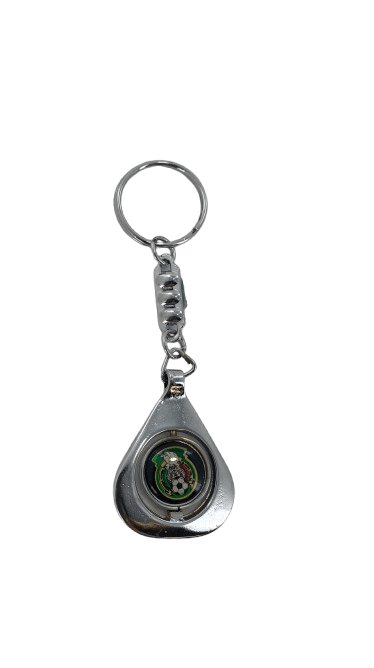 Mexico Soccer Teams Spinning triangle Keychain