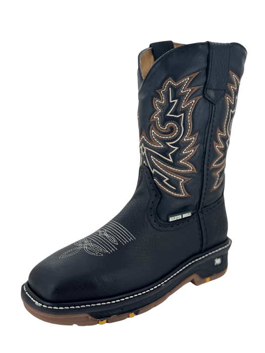 Black western work boots online