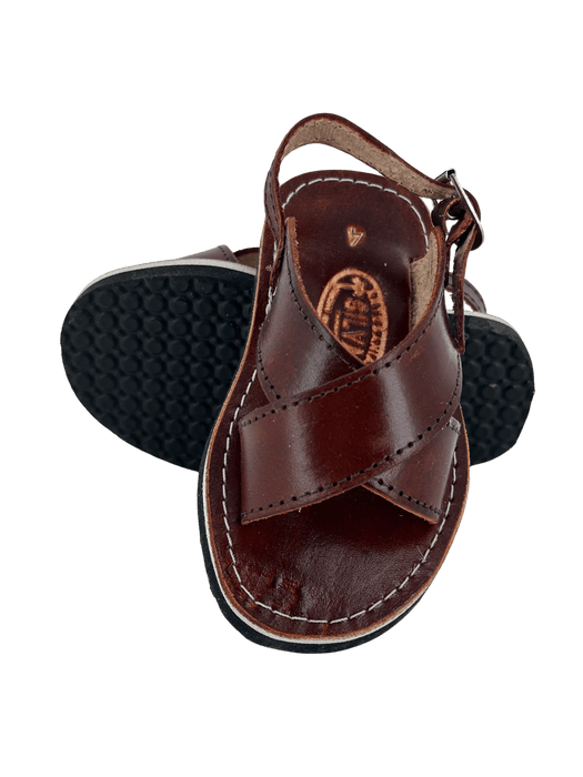 Kids' Brown Huarache Cruzado