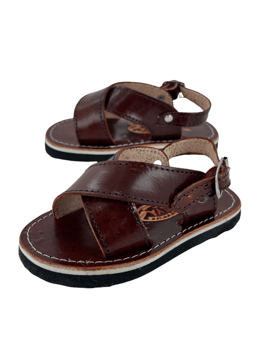 Kids' Brown Huarache Cruzado