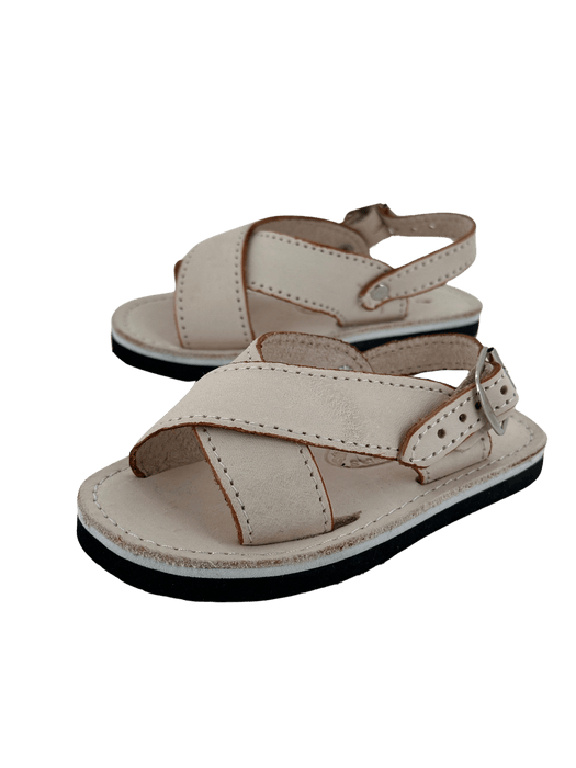 Kids' Natural Huarache Cruzado