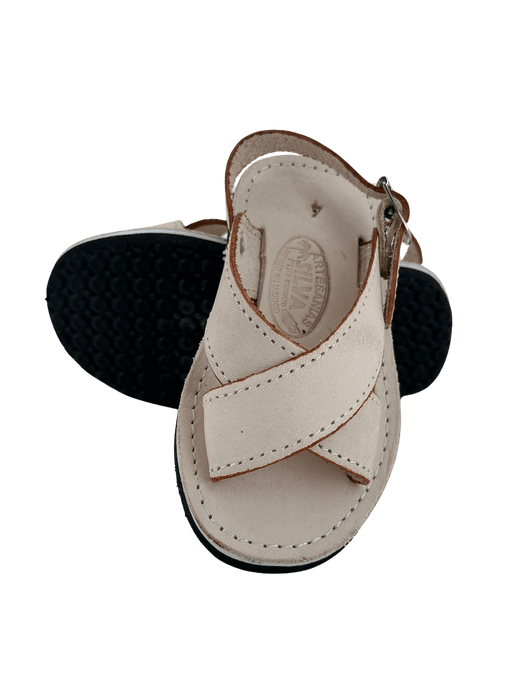 Kids' Natural Huarache Cruzado