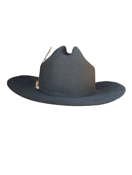 200X Morcon M-0 3.5" Black Sinaloa Cowboy Hat