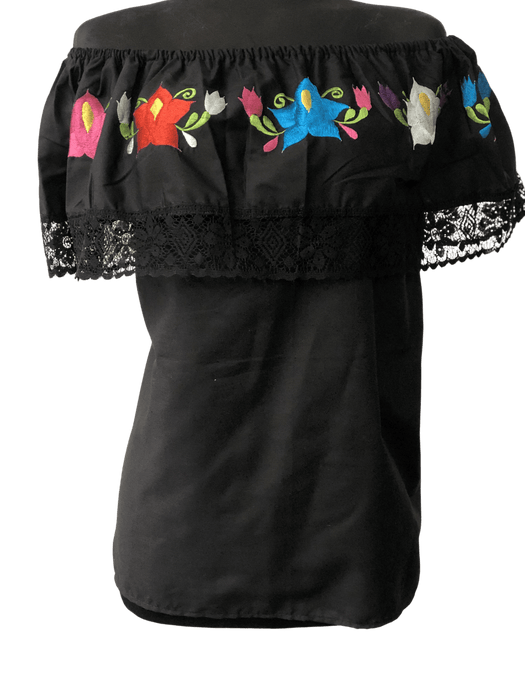 Black Folk Blouse