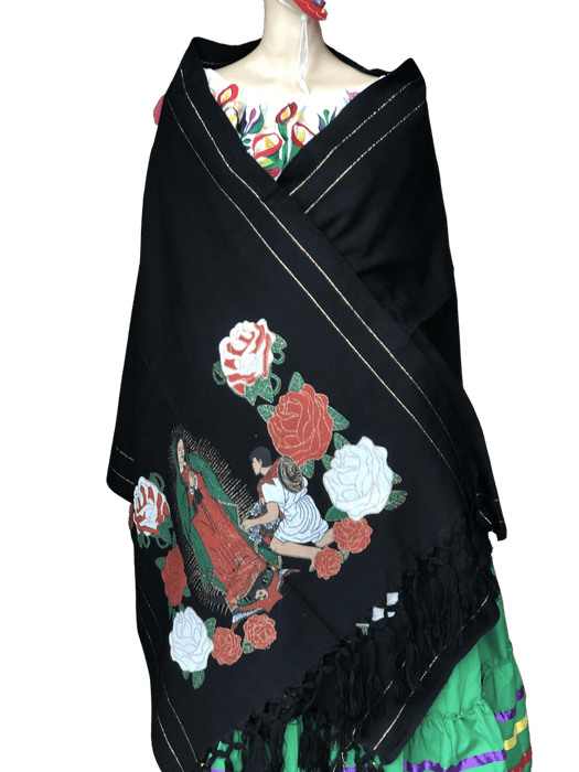 Rebozo de Virgen de Guadalupe / Virgin Mary Shawl