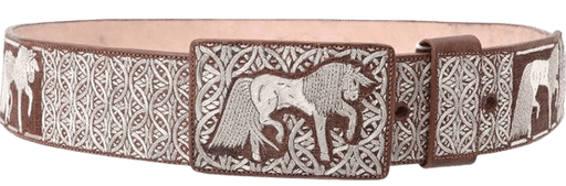 Cinto Piteado De Plata Authentic Embroidered Belt Silver -  Sweden