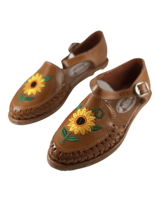 Huarache de Pulsera - Nuez Sunflower