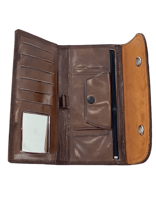 Leatherboss Men's L Shape Designer Wallet