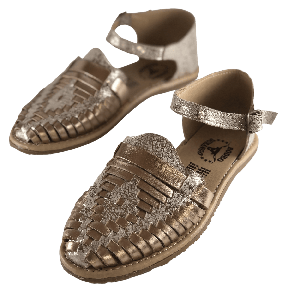Rose gold mexican huaraches hotsell