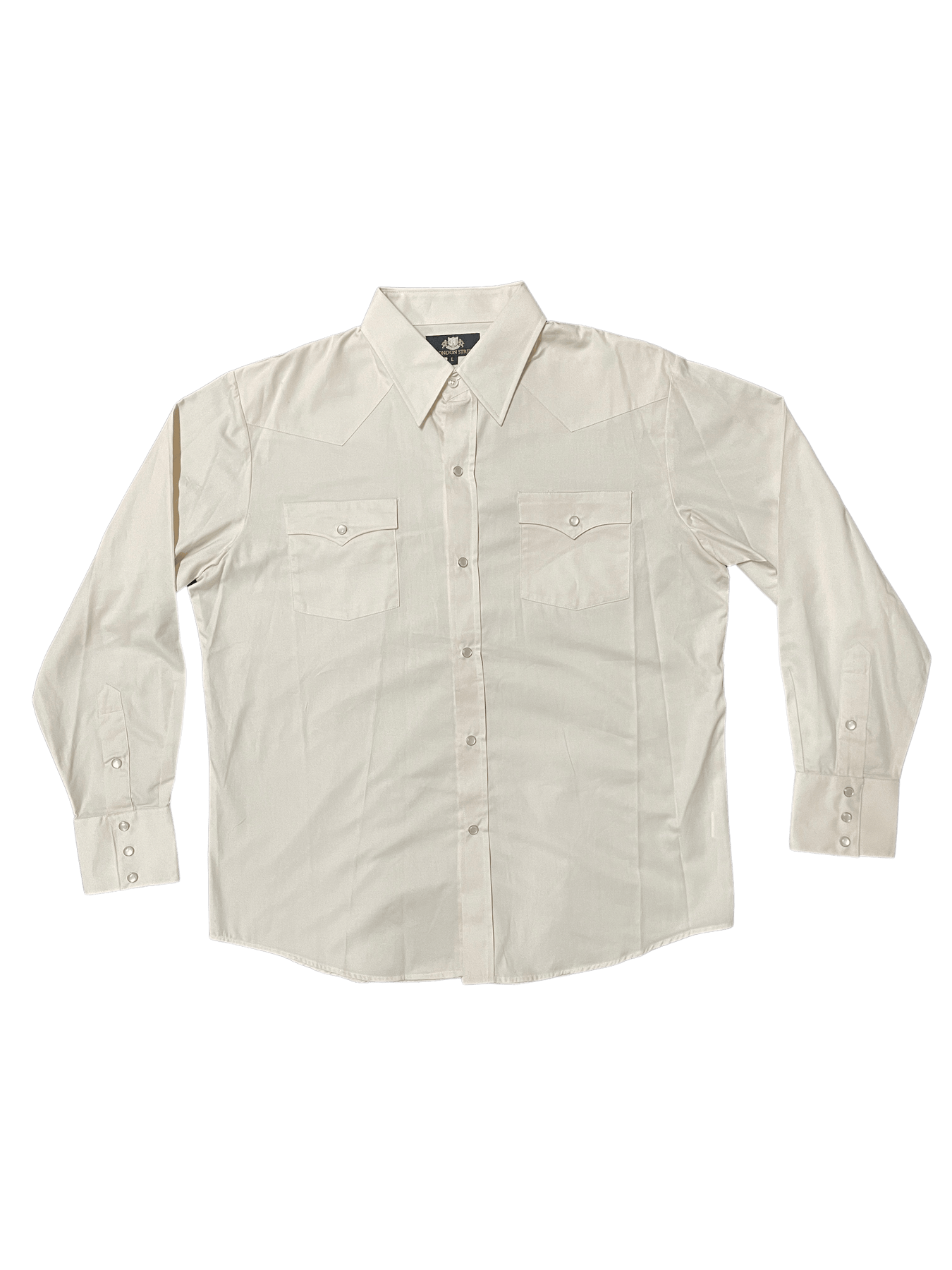 Camisas vaqueras con botones para hombre