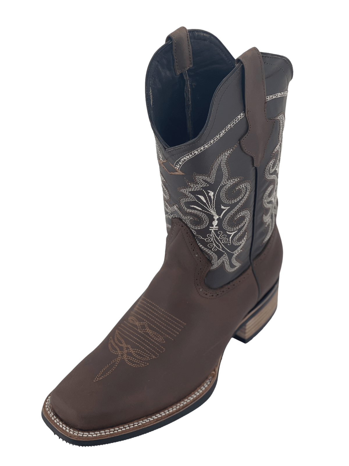 Blazer Brown Square Toe Rodeo Boot — Rodeo Durango Int'l